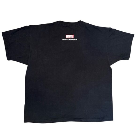 Vintage Incredible Hulk Shirt XXL Black Universal Studios Coaster Y2K Marvel - Picture 2 of 10